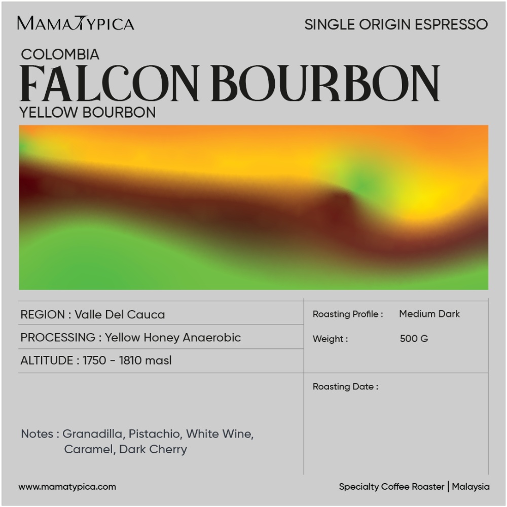 Colombia, Falcon Bourbon - Mama Typica Specialty Coffee Roaster