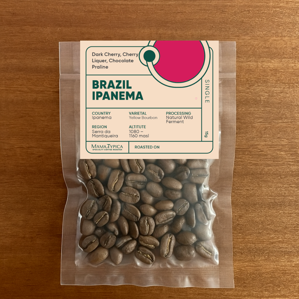 Brazil Ipanema Premier Cru Single Serve Filter Bean (15g) - Mama Typica Specialty Coffee Roaster