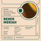 Indonesia, Bener Meriah Classic Single Serve Filter Bean (15g) - Mama Typica Specialty Coffee Roaster