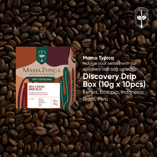 Discovery Drip Box (10g x 10pcs | 5pcs) - Mama Typica Specialty Coffee Roaster