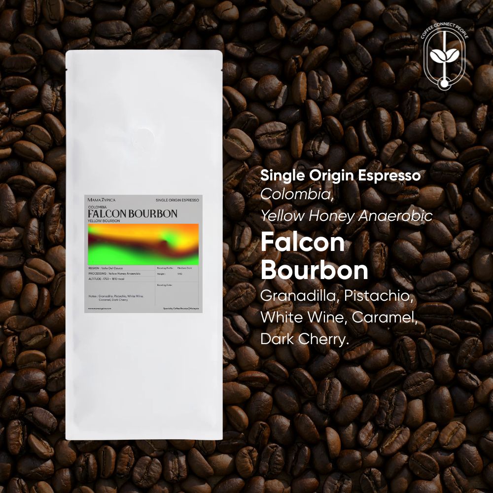 Mama Typica Colombia, Falcon Bourbon – specialty coffee beans Malaysia