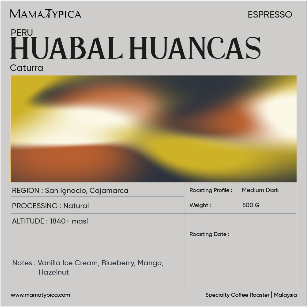 Peru, Huabal Huancas Natural - Mama Typica Specialty Coffee Roaster