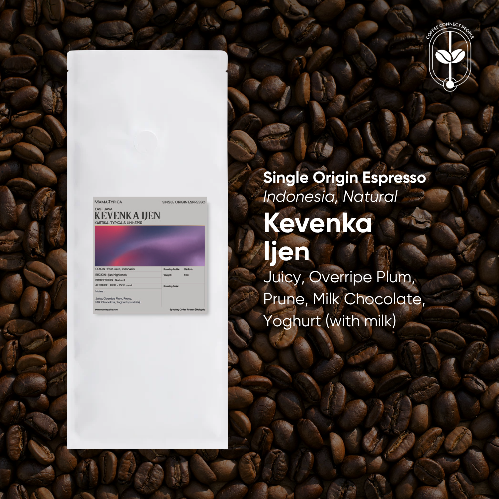 Indonesia, Kevenka Ijen, Natural - Mama Typica Specialty Coffee Roaster