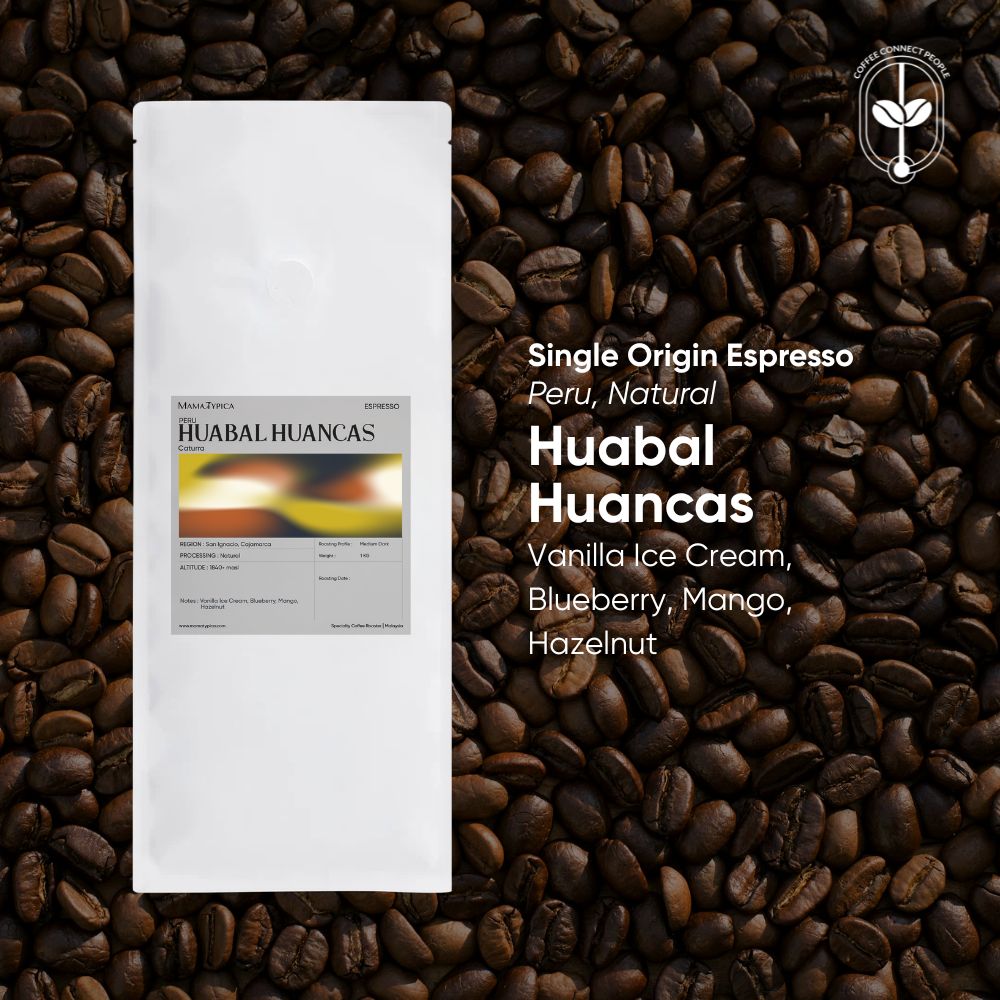 Mama Typica Peru, Huabal Huancas Natural – specialty coffee beans Malaysia