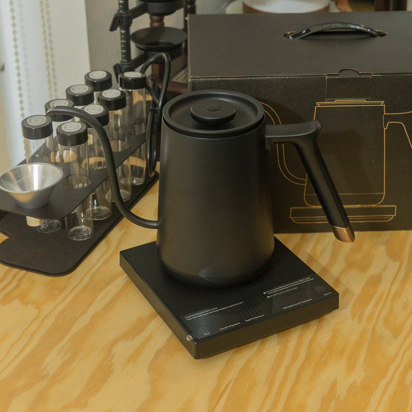 TIMEMORE Electric Gooseneck Kettle | Precision Pour Over Kettle